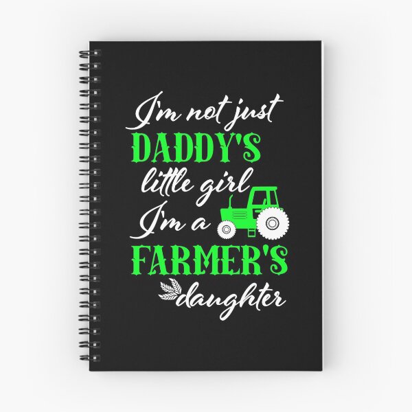Item preview, Farmers Daughter Tractor Farming Daddy's Little Girl designed and sold by LarkDesigns.