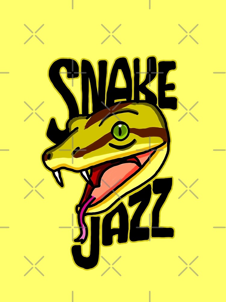 Snake Jazz Rick and Morty™ featuring Slippy the Snake from Season 4 by sketchNkustom