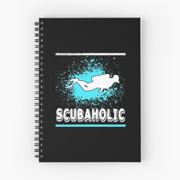 Item preview, Scuba Diving Scubaholic Funny Diver Distressed Design designed and sold by LarkDesigns.