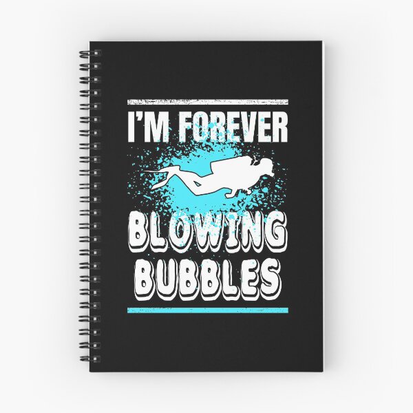 Item preview, Scuba Diving I'm Forever Blowing Bubbles Distressed Design designed and sold by LarkDesigns.