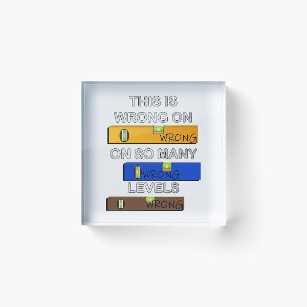 Item preview, Funny Puns, This Is Wrong On So Many Levels, Fun Construction Worker DIY Gifts designed and sold by Cute & Sassy Custom Gifting Boutiques.