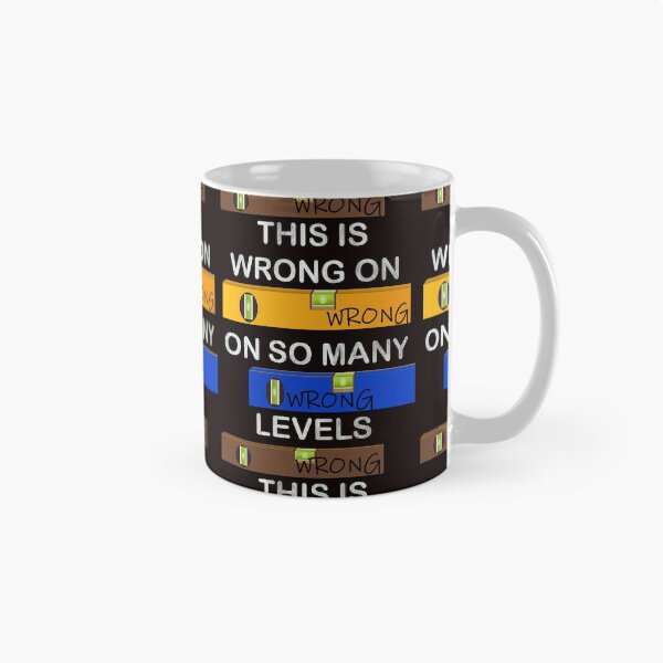Item preview, Funny Puns, This Is Wrong On So Many Levels, Fun Construction Worker DIY Gifts designed and sold by Cute & Sassy Custom Gifting Boutiques.