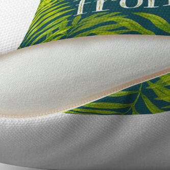 Alternate view of Let's be fronds. Floor Pillow
