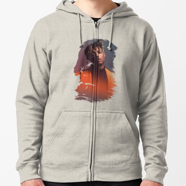 juice wrld orange hoodie