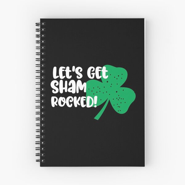 Item preview, Lets Get Shamrocked St Patricks Day Pun 2 designed and sold by LarkDesigns.