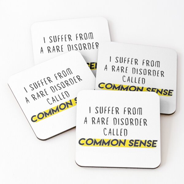 Item preview, Common Sense Disorder designed and sold by SKULDOGGERY.
