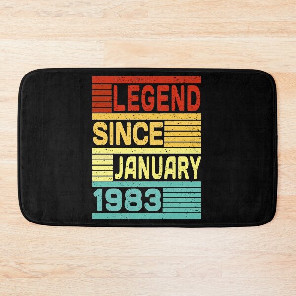Item preview, 37th Birthday Gift Gold Vintage 1983 Legend Since January 1983 designed and sold by Fatimah Saeed.