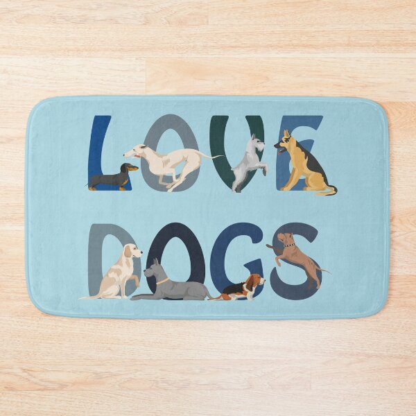 Item preview, Love dogs designed and sold by RatArt Designs.