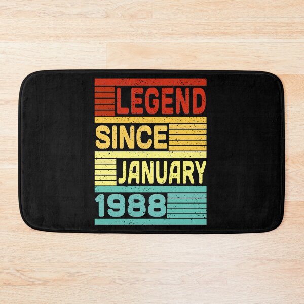Item preview, 32nd Birthday Gift Gold Vintage 1988 Legend Since January 1988 designed and sold by Fatimah Saeed.