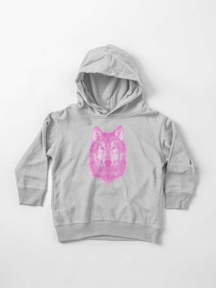 wolf head hoodie