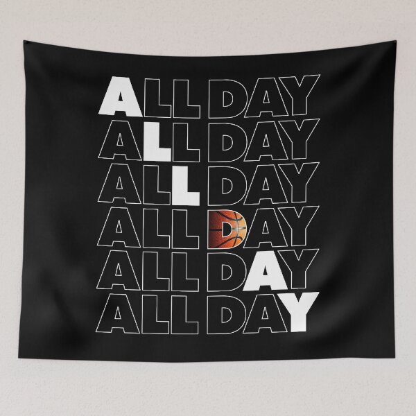 Item preview, ALL DAY (White) designed and sold by COURT-VISION.