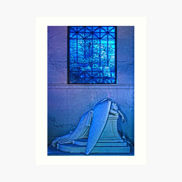 Angel Of Grief Art Print