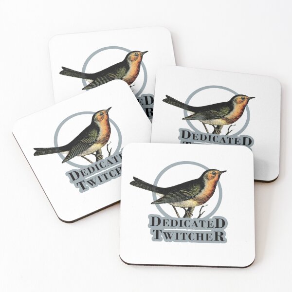 Item preview, Dedicated Twitcher Bird Watching Logo designed and sold by RosalieReeves.