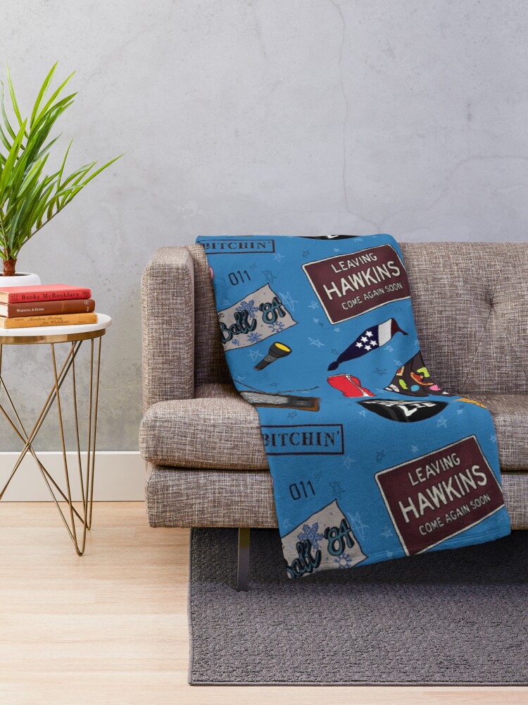 Alternate view of Eleven Character Collage • ST Throw Blanket