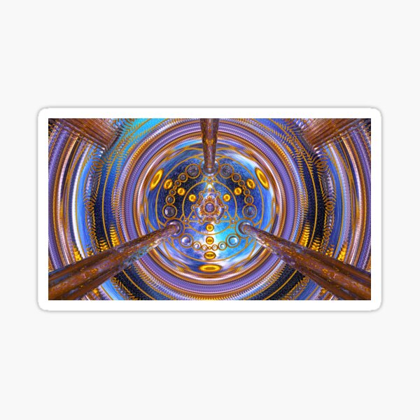 3rd Dimension Healing Code Sticker