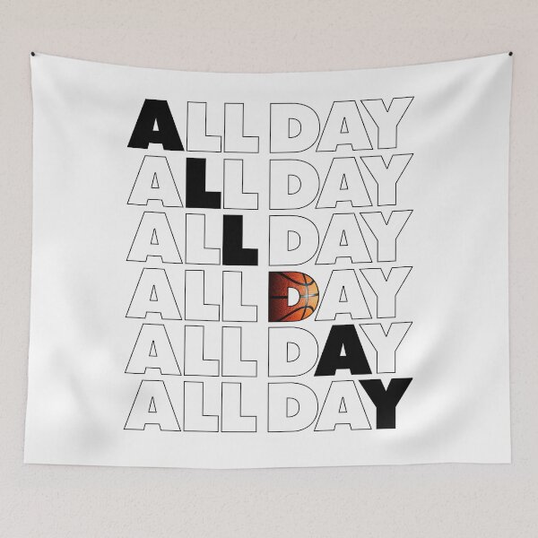 Item preview, ALL DAY (Black) designed and sold by COURT-VISION.