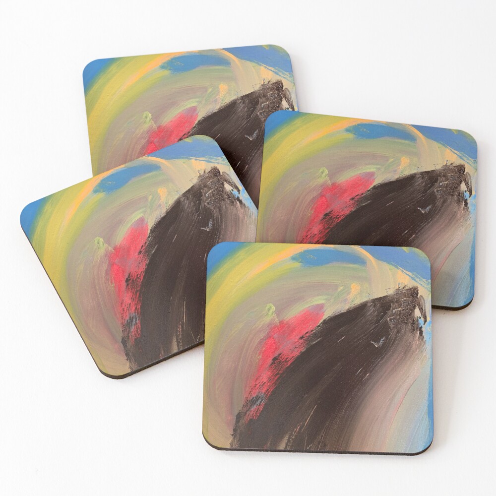 Love Might as Well Be An Ocean Away Coasters (Set of 4)
