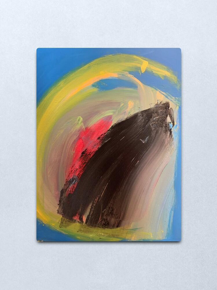 Alternate view of Love Might as Well Be An Ocean Away Metal Print