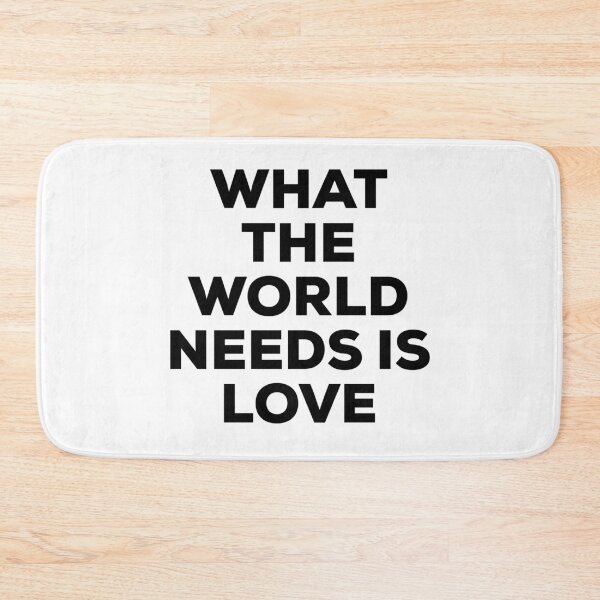 Item preview, What the world needs is love designed and sold by flying-flamingo.