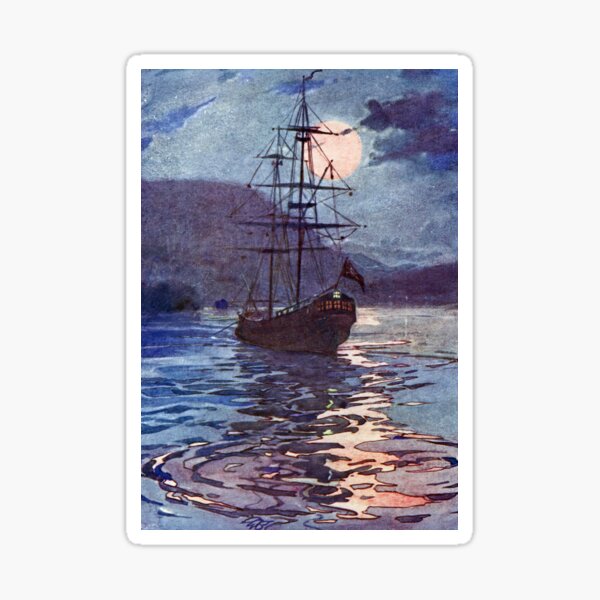 Item preview, The Jolly Roger by Alice B. Woodward designed and sold by vintage-art.