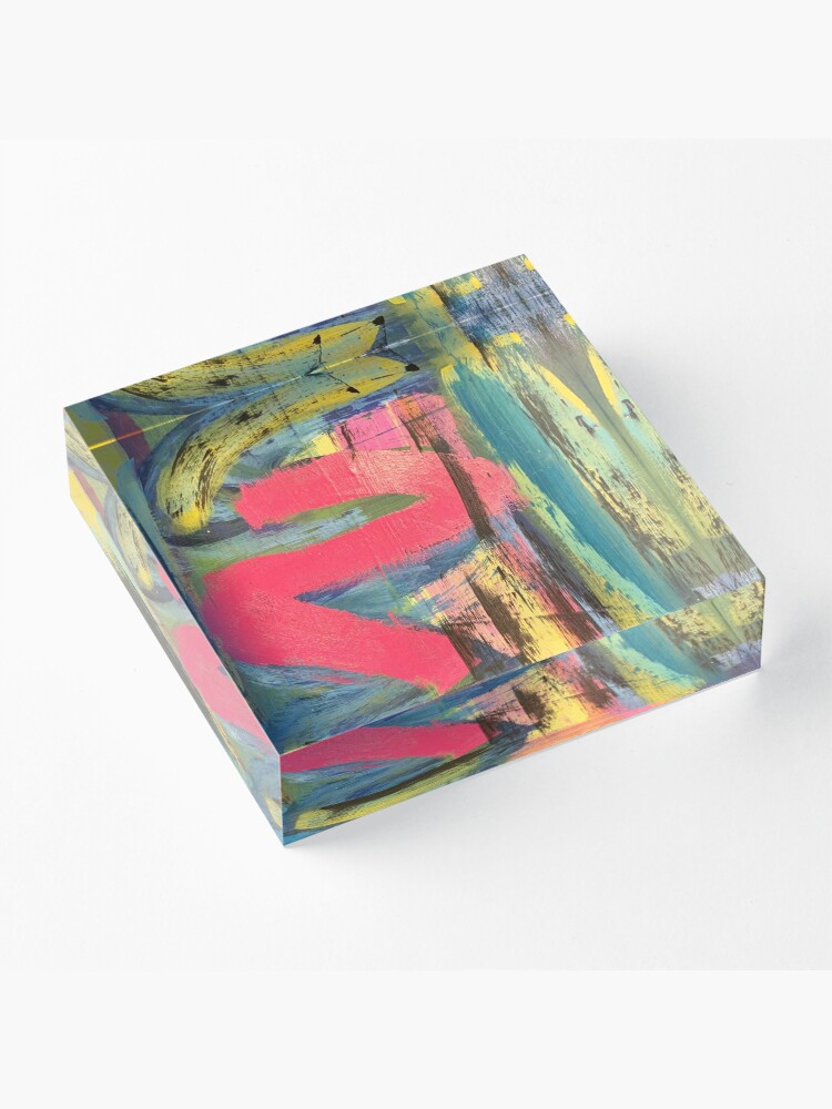Alternate view of The Shimmering of Hope Acrylic Block
