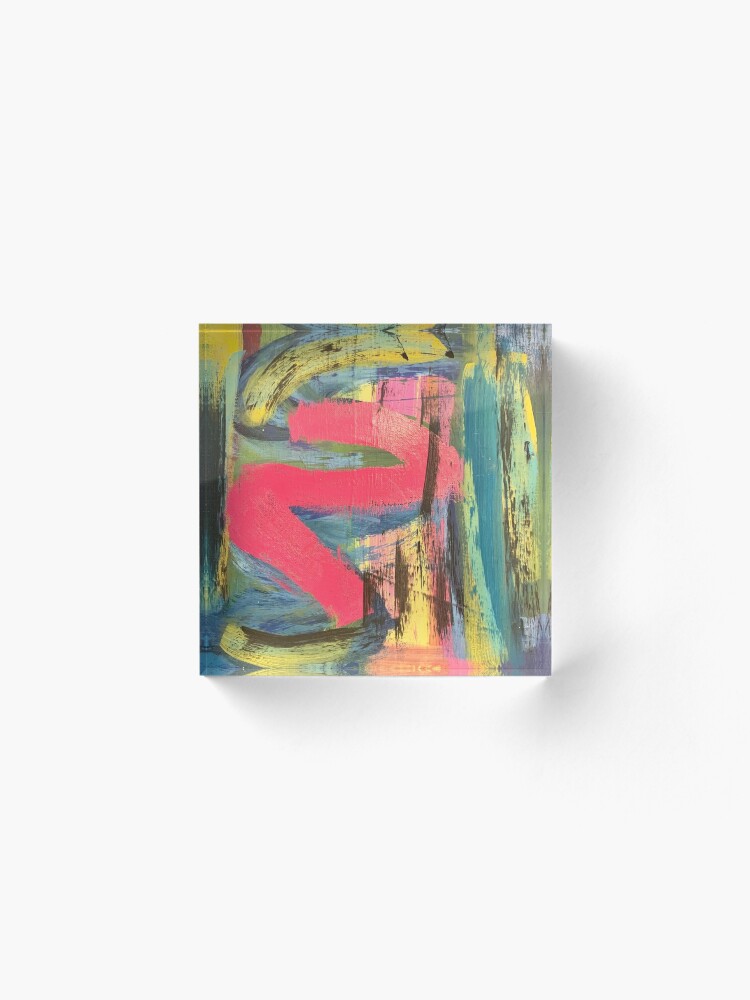 Alternate view of The Shimmering of Hope Acrylic Block