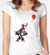 Balloon Apes Women's Fitted Scoop T-Shirt