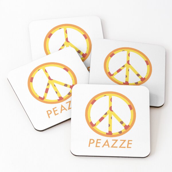 Artikelvorschau, PEAZZE: Pizza + Peace Sign entworfen und verkauft von Decamegashop.