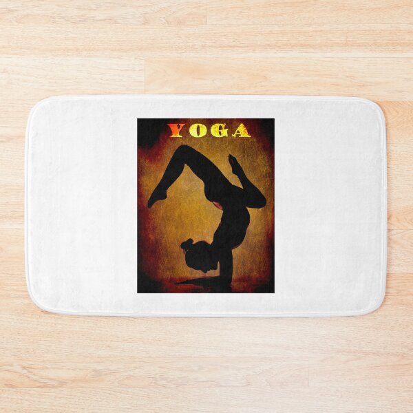 Item preview, Yoga Forearm Stand Brown Background designed and sold by SadSacDesigns.