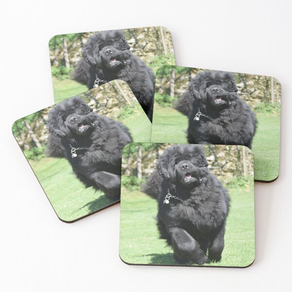 Item preview, Newfoundland dog galloping! designed and sold by LM-SDC.