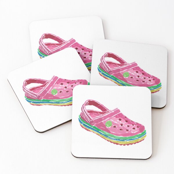 Item preview, Rainbow Crocs Shoe designed and sold by VoblyiL.