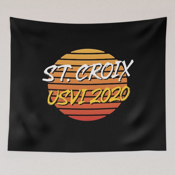 Aperçu de l'œuvre Sainte-Croix USVI 2020 créée et vendue par Zagach Letters.