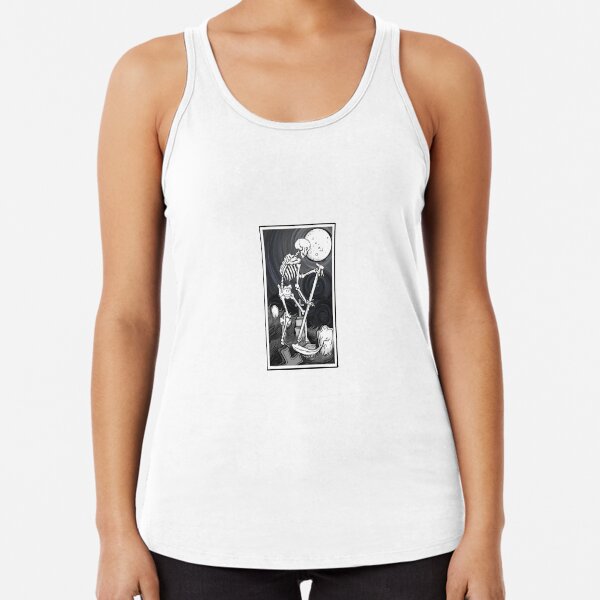 Death Tarot Racerback Tank Top