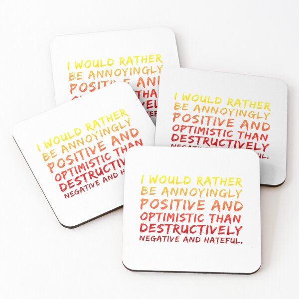 Item preview, I'd Rather Be Annoyingly Positive And Optimistic Sunset Colors designed and sold by Peace4Patti.