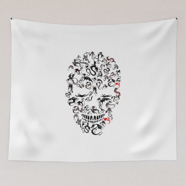 Item preview, skull dragon tribal designed and sold by Achille3777.
