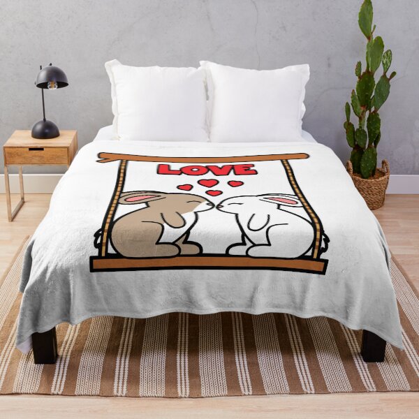 Item preview, The cute pair of rabbits designed and sold by nmdesigns1.