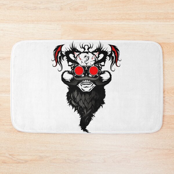 Item preview, hipster skull dragon tribal designed and sold by Achille3777.