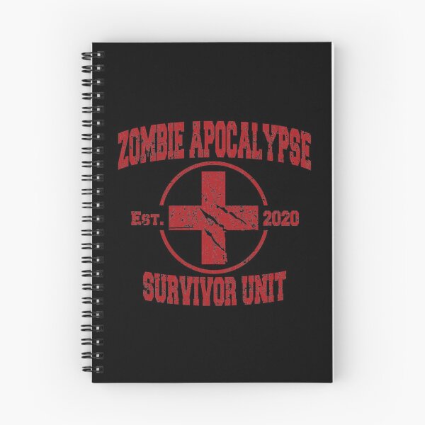 Item preview, Red Zombie Apocalypse Survivor Unit designed and sold by Spoof-Tastic.