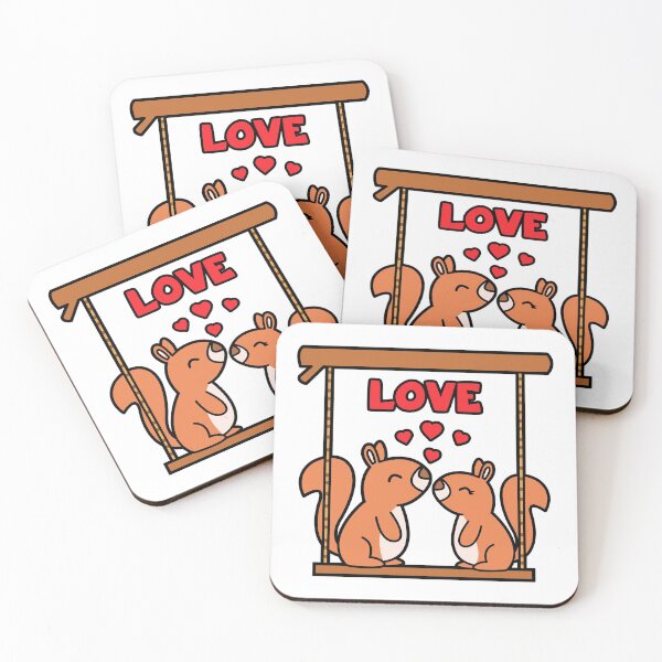 Item preview, The cute pair of squirrels designed and sold by nmdesigns1.