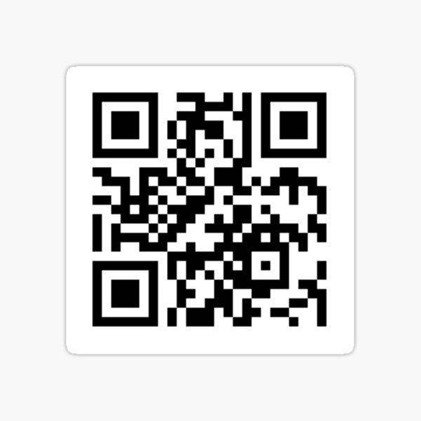 "I smell like beef" Vine - QR Code Sticker