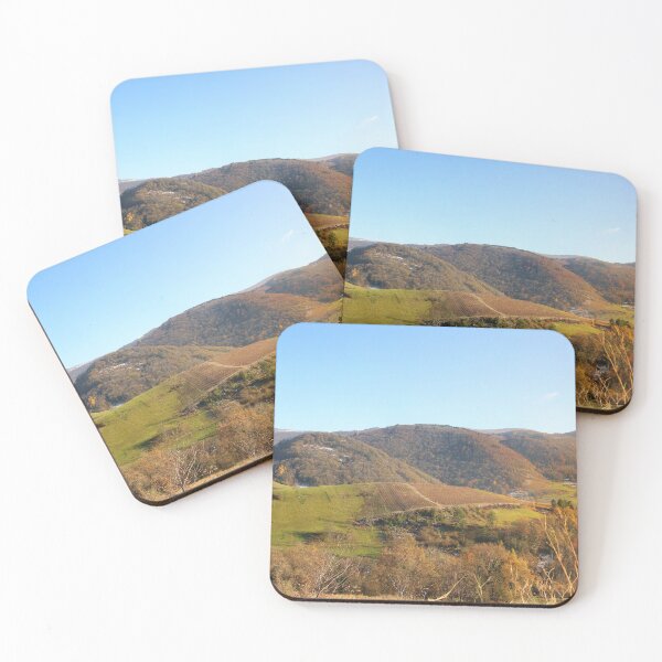 Item preview, Panoramic of french hilly landscape in autumn season under sunlight designed and sold by Grégory DUBUS.