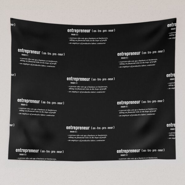 Item preview, Entrepreneur - meaning (dictionary text )- designed and sold by RIVEofficial.