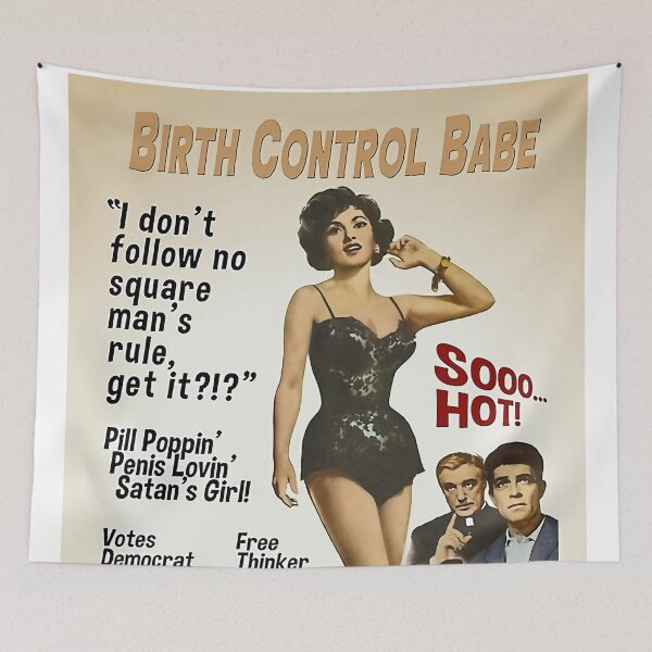 Item preview, Birth Control Babe designed and sold by rubycollette.