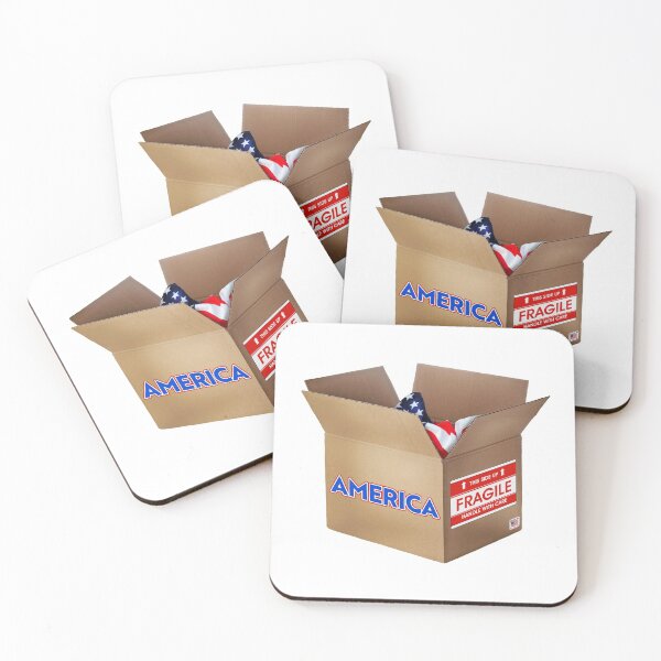 Item preview, AMERICA is fragile designed and sold by Val Goretsky.