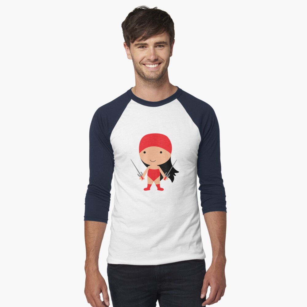 Item preview, Baseball ¾ Sleeve T-Shirt designed and sold by melissagavin.