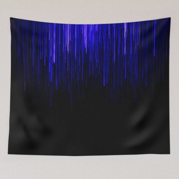 Item preview, Black and Blue Line Pattern designed and sold by thesnowwhyte.