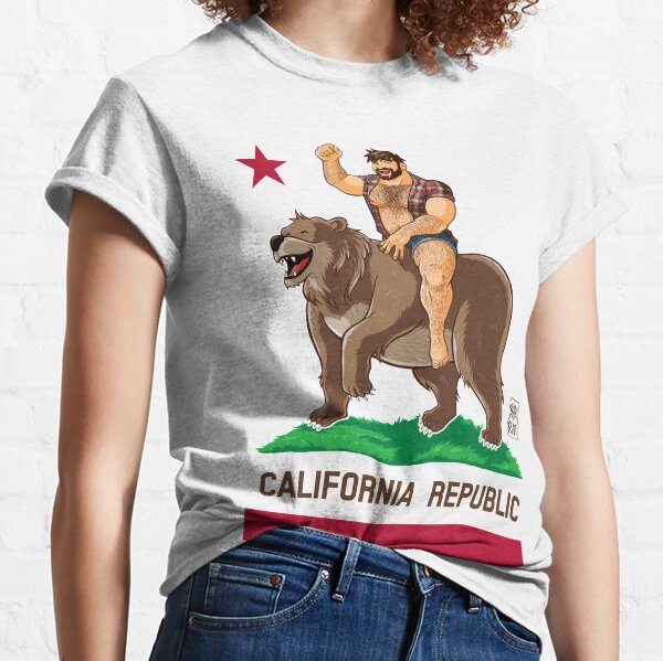 California bear hotsell t shirt