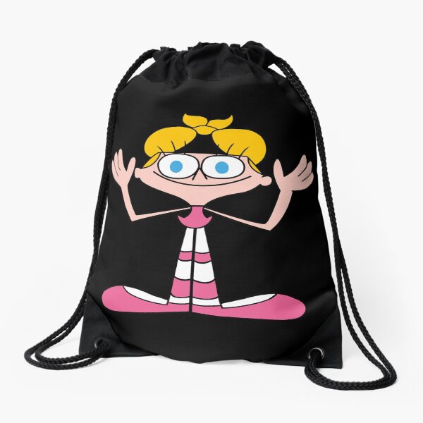 Dexters Laboratory Drawstring Bags Redbubble