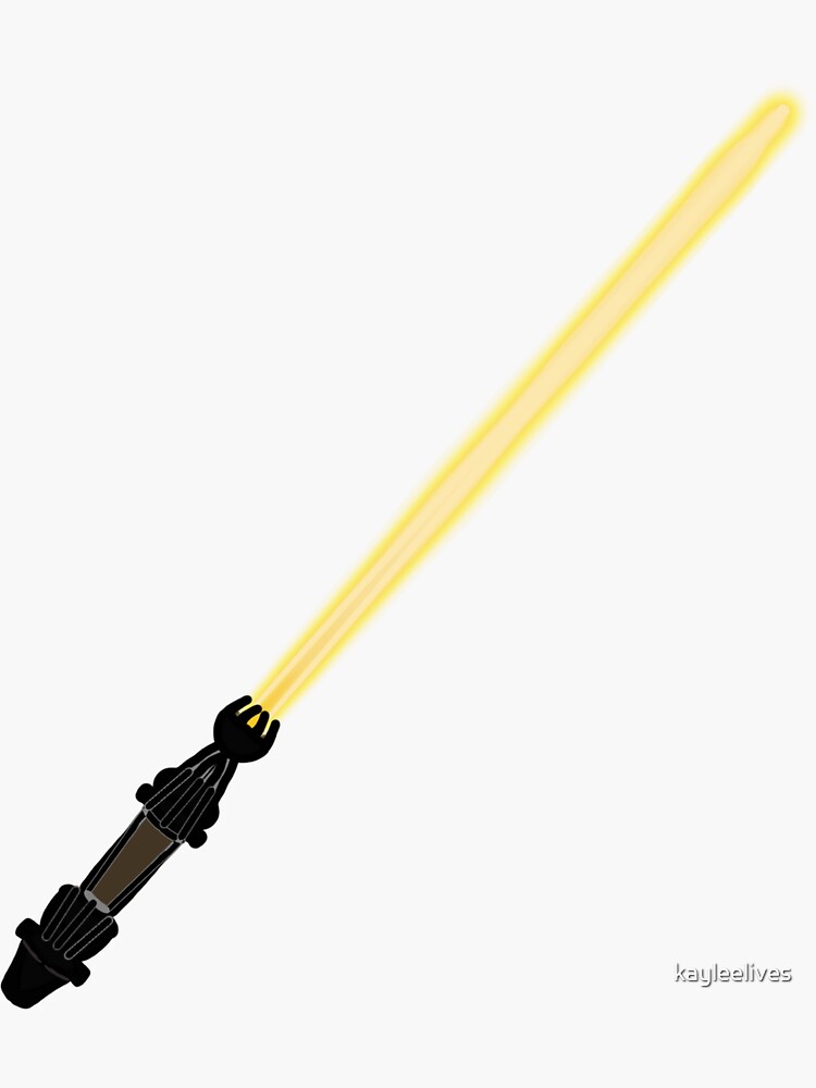 Rey Stickers Redbubble - rey's lightsaber roblox