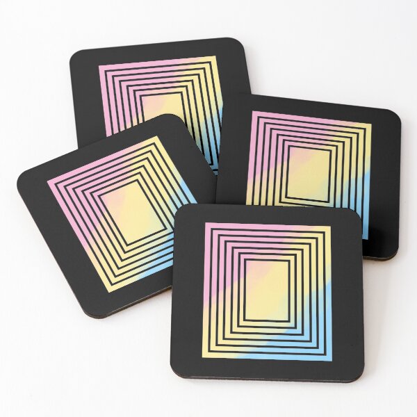 Item preview, Geometric Pastel Pan  designed and sold by SimplyPride.